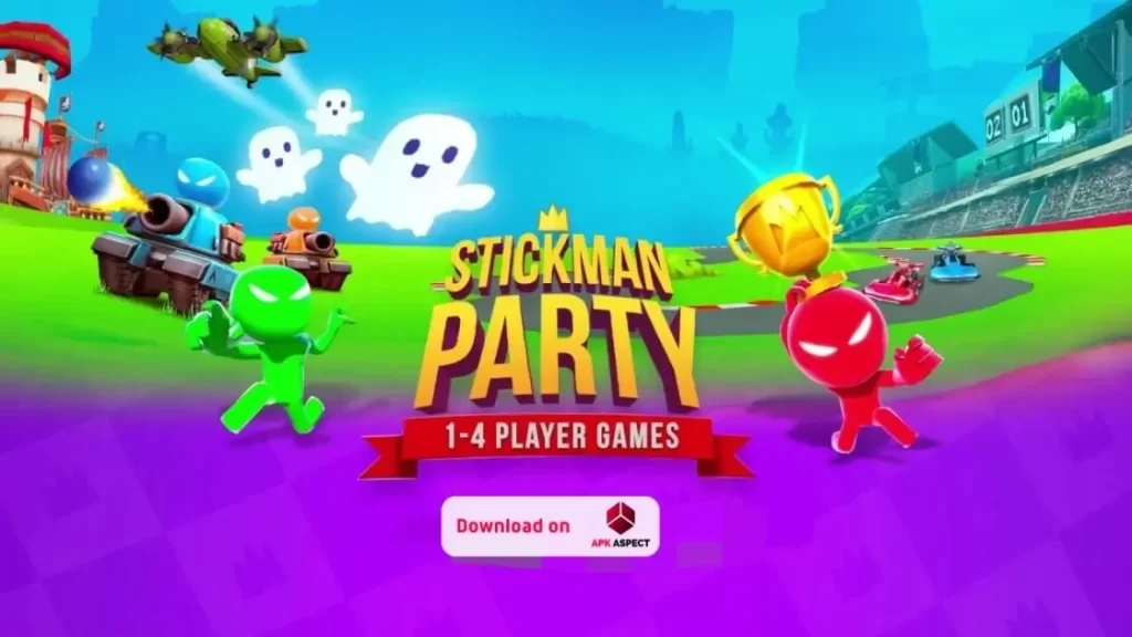 stickman party mod apk