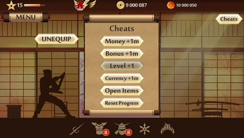 shadow fight 2 special-edition mod apk all weapons unlocked