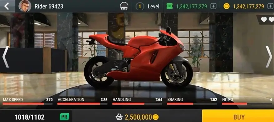 racing fever moto mod apk unlimited money